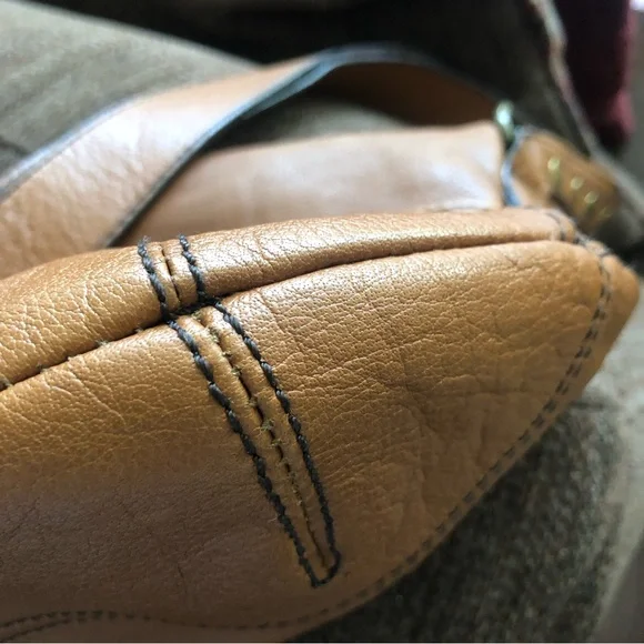 Large Convertible Miss Sixty Leather Crossbody